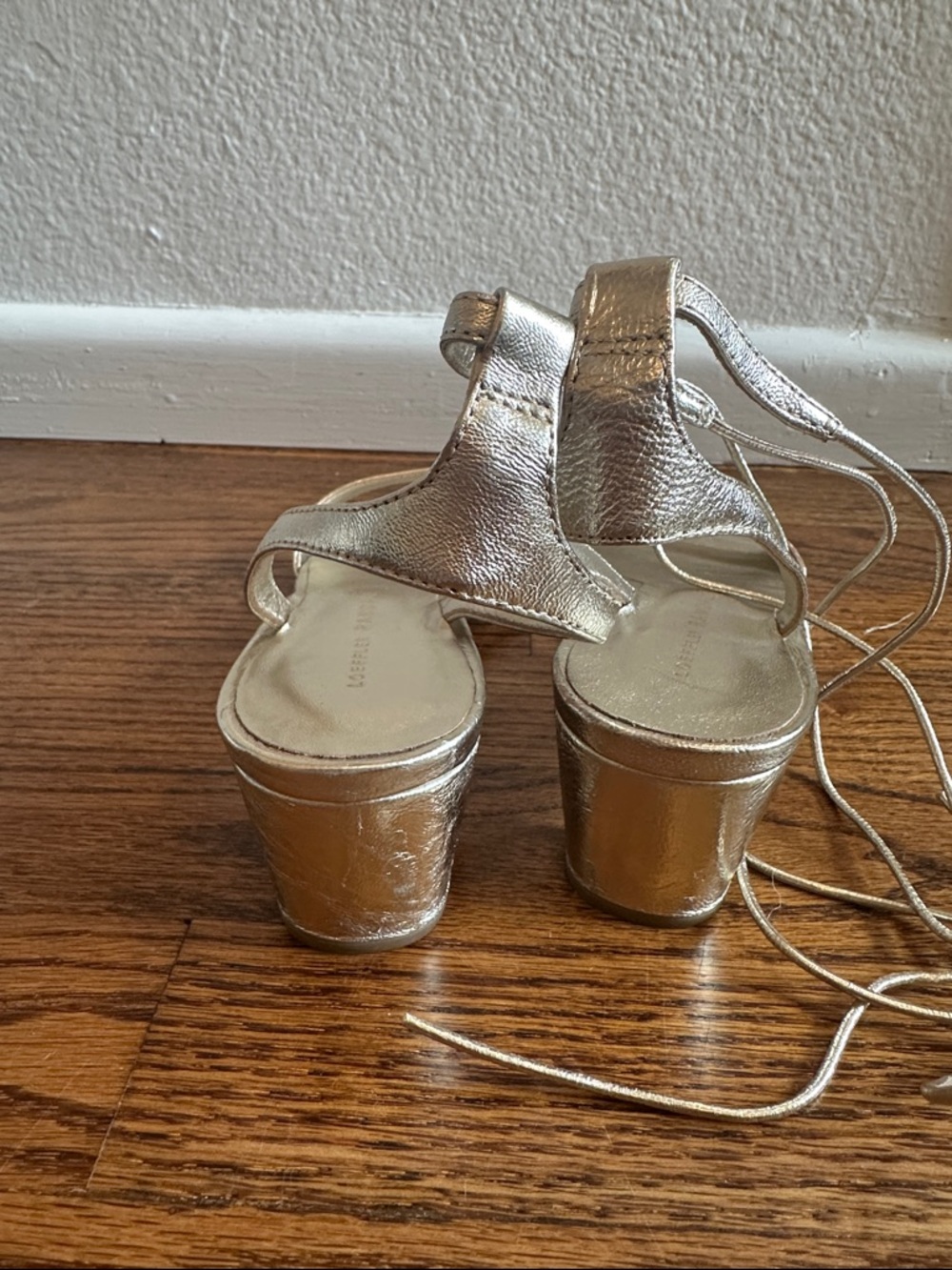 Loeffler Randall Ankle Wrap Heel - Picture 2 of 4